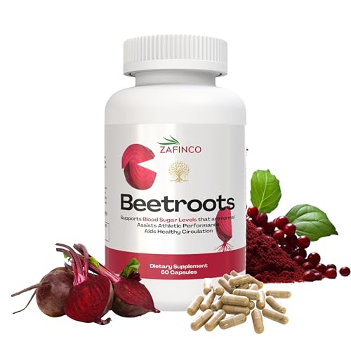 Image of Beet Root MAX Capsules -Organic 1300mg High power BeetRoot Supplements for Blood Flow, Mens Performance, Digestive & Immune System. US made Beet Root Powder Capsules- Non-GMO and Gluten Free-60 Count