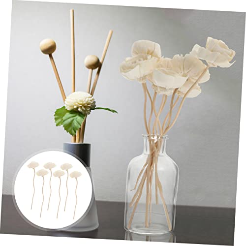 6 Varillas Difusoras con Diseño de Flor para Aromaterapia miniatura 4