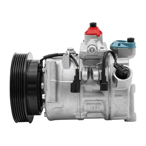 A/C Compressor with Clutch, Air Conditioning Compressor for 2007-2016 Volvo S60 S80 XC60 XC70 XC90 V70 1.6L 2.0L 2.5L 3.0L 3.2L & LR3.2L, CO 11323C
