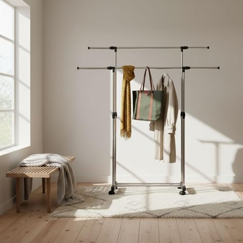 INDE MOBLEKIT   Perchero Doble Extensible