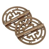 Construction durable : fabriquées en métal, ces mini charnières en laiton antique offrent une quincaillerie stable et résistante à la corrosion pour les boîtes à bijoux, les armoires et les boîtes en bois