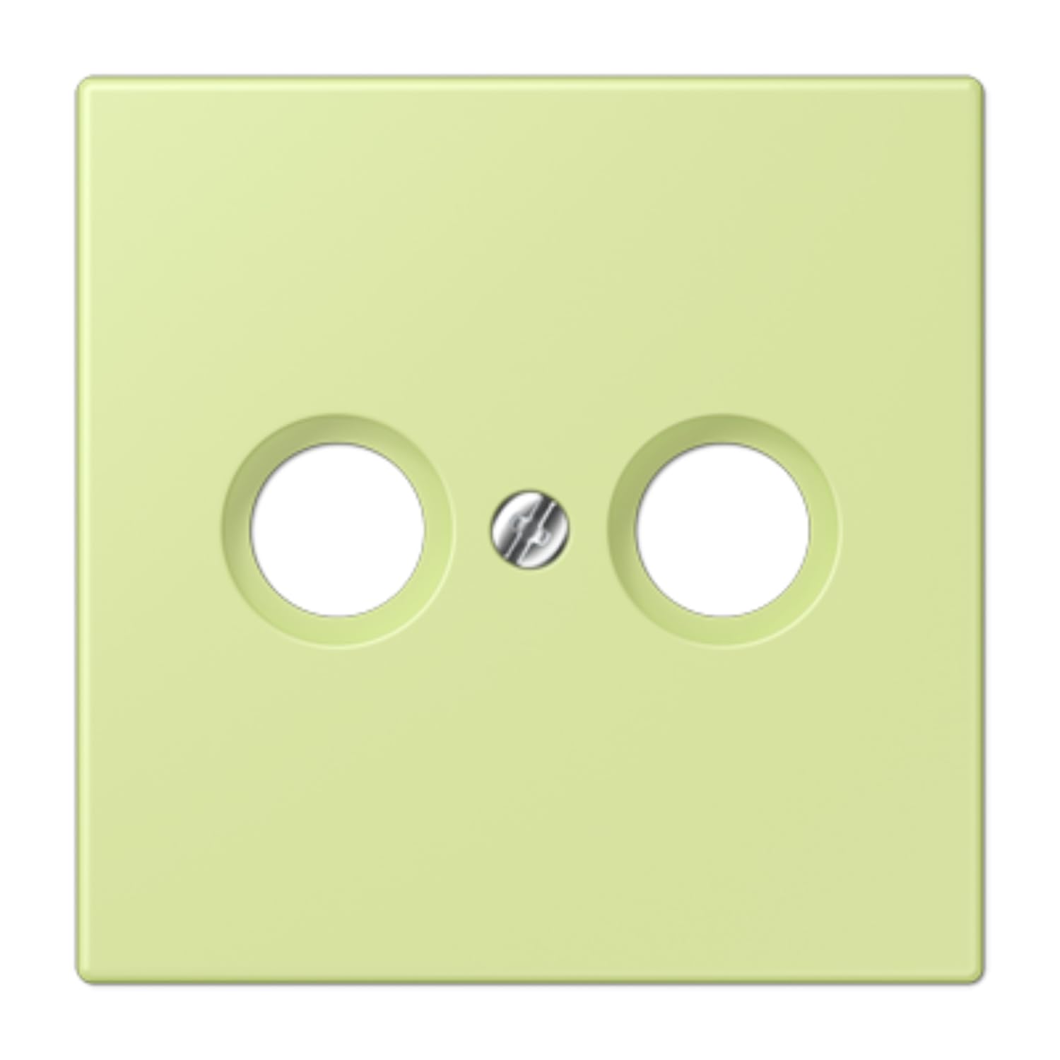 Plaque prise TV LC32053 pour remplacer un enjoliveur cassé compatible JUNG LC990TV222