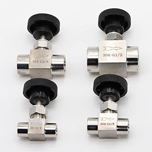 Valvola a Spillo in Acciaio Inossidabile, 1/8