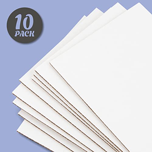 Image of Golden State Art 10 Pack 12x12 Corrugated Cardboard Sheets