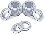 Miytsya 20 PCS Oil Drain Plug Gasket Washer Crush Seal Silver – 14mm Replacement for Honda/Acura - OEM 94109-14000 Fits Most Popular Models 1973-2022