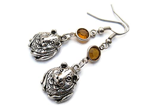 Guinea Pig Birthstone Earrings