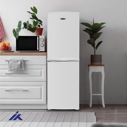 Ice King IK8951EW Freestanding Fridge Freezer, 50/50 Split, 142L Capacity, White, Auto Defrost, Reversible Doors, Energy Efficient, Quiet Operation – Ideal For Kitchen Or Utility Room - 3