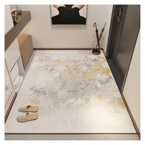 Tapis antidérapant de salon 100x120 cm lavable et compact - 2