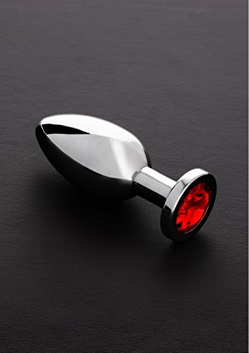 Triune plug anal bijou rouge L idéal pour pimenter les soirées en couple