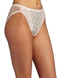 Carnival Womens High Cut Tux Bikini Panty, Ivory, XX-Large