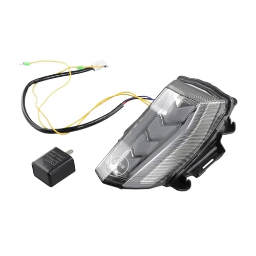 Feu de stop LED coloré avec clignotant pour une sécurité moto maximale