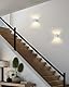 Kinamy Wandleuchte mit Bewegungsmelder Innen, LED Wandlampe Up Down, Wandbeleuchtung Moderne Weiß, Wandleuchten für Flur, Treppen, Küche, Wohnzimmer, Schlafzimmer