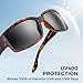 KastKing Skidaway Polarized Sport Sunglasses for Men and Women,Ideal for Driving Fishing Cycling and Running,UV Protection
