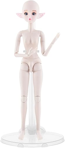 Miniatura 8 de ARTIBETTER Soporte de muñeca transparente para muñecas, soporte de exhibición de plástico, accesorios de figuras de acción transparentes, 12 uds