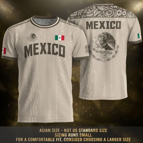 Mexico Soccer Jerseys Men Jersey De Mexico, Mexican Jersey Soccer 3 (M) by RustField Co. - Image 4