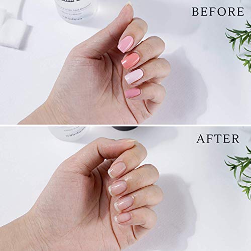 Withshyan Acetone Free Refresh Nail Remover – Vitamin E Nail Polish Remover, Erase Nails With Non-Acetone - 3.38 Fl Oz (100Ml) #TOP6