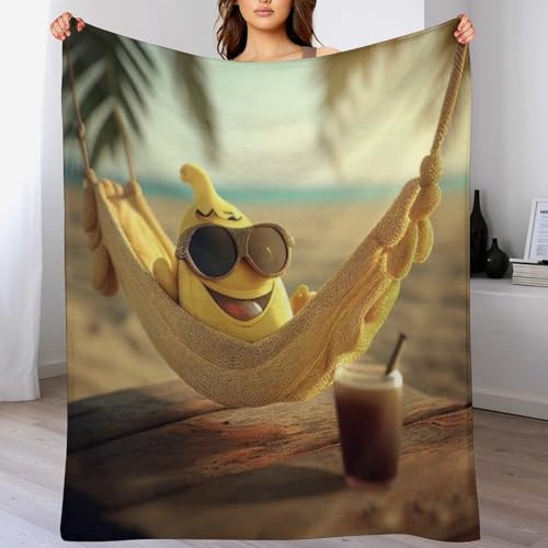 Manta de plátano suave multiestacional para cama y sofá grande de 180x200cm 2