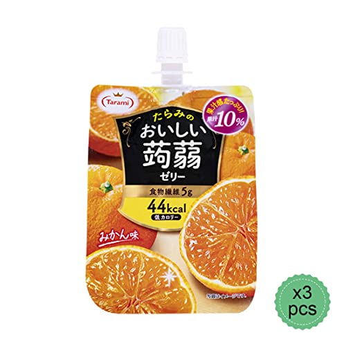 Oishii Jelly sabor naranja 3 piezas 5.3oz miniatura 2