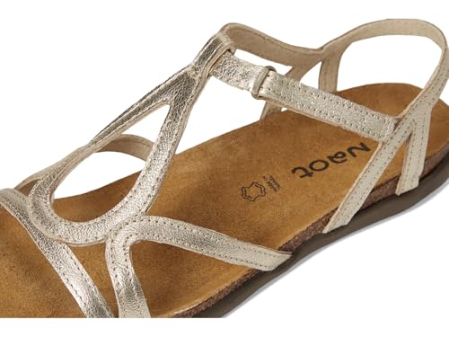 Image of NAOT Footwear Women's Dorith Sandal with Cork Footbed and Arch Support Footbed - Adjustable Sandal With Backstrap - Comfort and Support - Lightweight and Perfect for Travel - Narrow to Medium Fit
