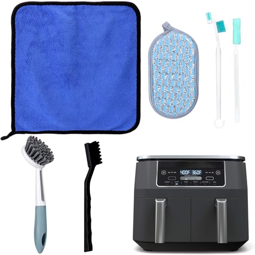 Palksky Air Fryer Cleaning Tools, Airfryer Cleaner Brush, 6 PCS Air Fryer Accessories