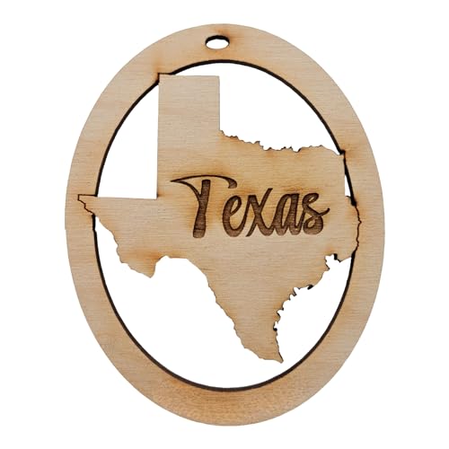 Texas Christmas Ornaments, Personalized Texas Souvenirs, Unique Tree Ornaments, Southwest Christmas Decorations