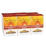 Two Leaves and a Bud Organic Mountain High Chai Black Tea Bags, 15 Count (Pack of 6) Organic Whole Leaf Black Tea in Pyramid Sachet Bags, Delicious Hot or Iced with Milk or Sugar or Honey or Plain