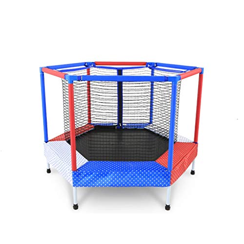 LSSAZ Trampoline Trampolín Fitness Trampolines Jardín Cama elástica Seine Hexagonal de Cama elástica niños con Profundo Libre Neto del Local trampolín Trampoline Trampolín Fitness Trampolines Jardín