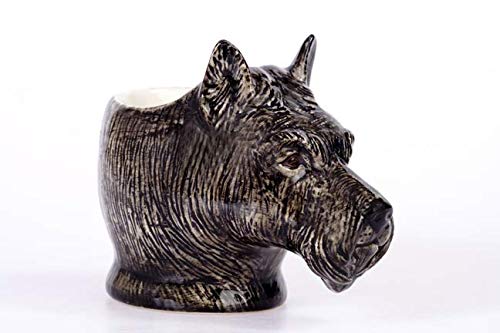 Quail Ceramics Scottie visage Coquetier