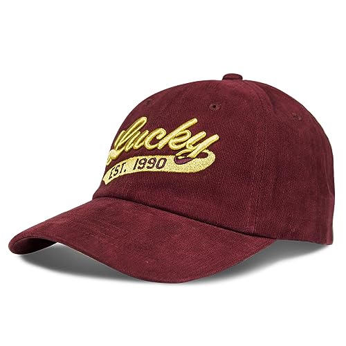 Image of Lucky Brand Classic Cotton Adjustable | Dad Hat | Baseball Cap | Golf | Fishing | Low Profile | 5 Panel Design