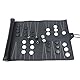 ieron Reise-Backgammon-Set, Backgammon-Sets aus echtem Leder, aufrollbares Reise-Backgammon-Spiel, Taktische Brettspielideen