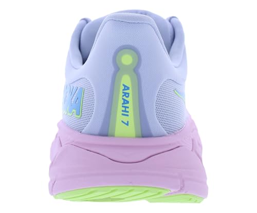 HOKA Arahi 7 Womens Shoes Size 7.5, Color: Gull/Pink Twilight4