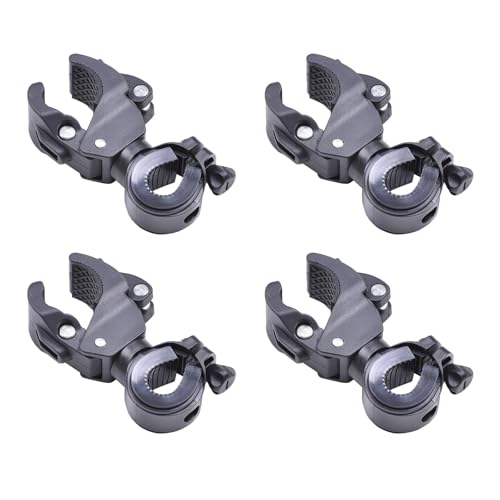 4 Pieces Walking Stick Holder Multifunctional Crutch Holders Bicycles Holders Wheelchair Stick Holder for Fixed Umbrella