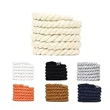 Rope laces,10mm 150cm und 6 Farben zur Verfügung, Seilschnürsenkel dick, twisted shoe laces für Turnschuhe, thick rope laces, shoe laces, phat laces