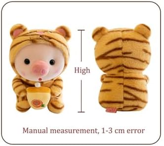 Miniatura 4 de AZCHEN Cerdo de peluche de cerdo, disfraz de cerdo, rana, tigre, conejo, lindo muñeco de peluche para niñas y niños, regalo de fiesta de cumpleaños