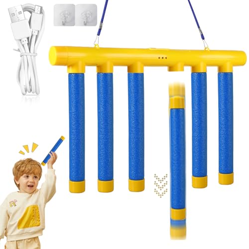 Fallende Stöcke Spiel, Drop Sticks Game, Reaktionstraining Spielspielzeug mit Fallenden Stöcken, Hand-Auge-Koordination Spiel, Fangstäbe Spiel Reaktionstraining Spielzeug, Fangspiel, Drop Stick Spiel