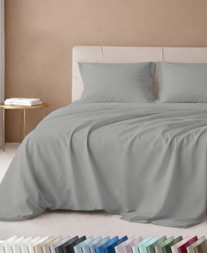 California Design Den 600 Thread Count Queen Size Bed Sheet Set...