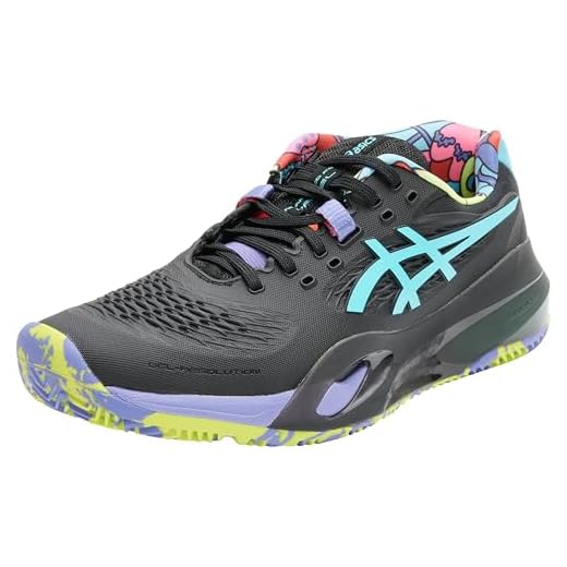 Asics 1041A503-002 Gel-Resolution X Padel L.E. Hombre Black/Energy Aqua EU 44