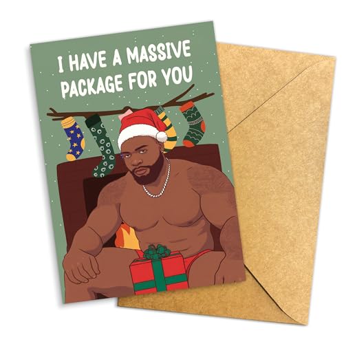 Podagree (5.3 x 8C`) ʔ ȃNX}XJ[h l I Have a Massive Package for the Massive Package for Dirty Holiday Greeting for Boy