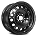 17x7 inch Custom Wheel - Black Standard Steel Rim ST Bolt- Pattern 5x112 mm Offset 42 mm