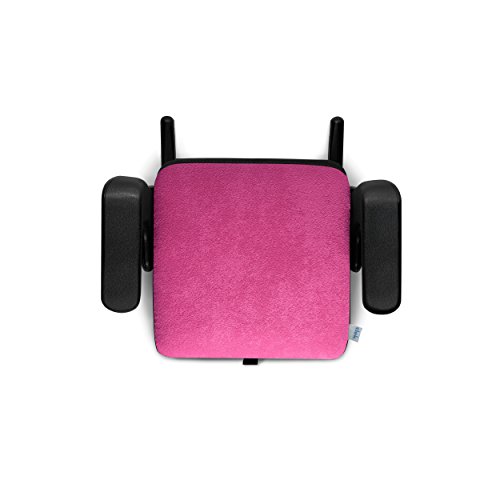 Clek Olli Backless Booster Car Seat with Rigid Latch, Flamingo Indiana 