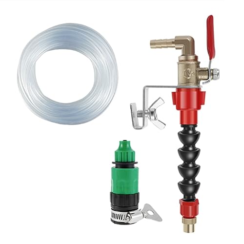 IMCCZONY Rociador de Agua con de NebulizacióN para MáQuina de Corte, Rociador de Agua para Removedor de Polvo Ajustable para MáQuina de Corte