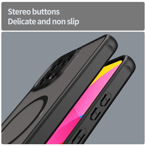 Image of Compatible with T-Mobile Revvl 8 Pro Case Cover,Compatible with MagSafe,Anti-Fall,Compatible with T-Mobile T Phone 3 Pro 5G Cell Protective Phone Case Black