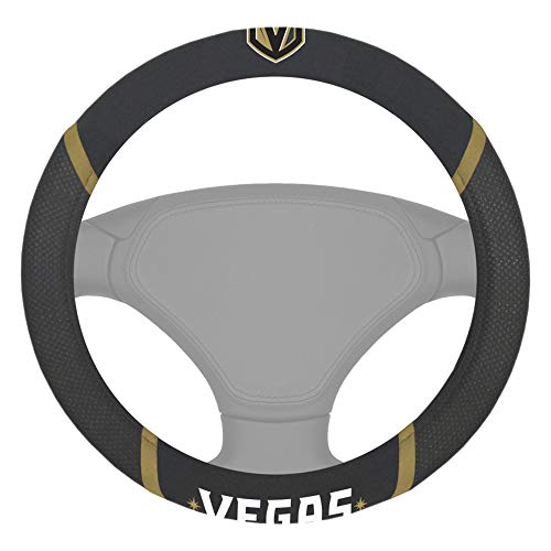 FANMATS NHL Las Vegas Golden Knights Steering Wheel Cover