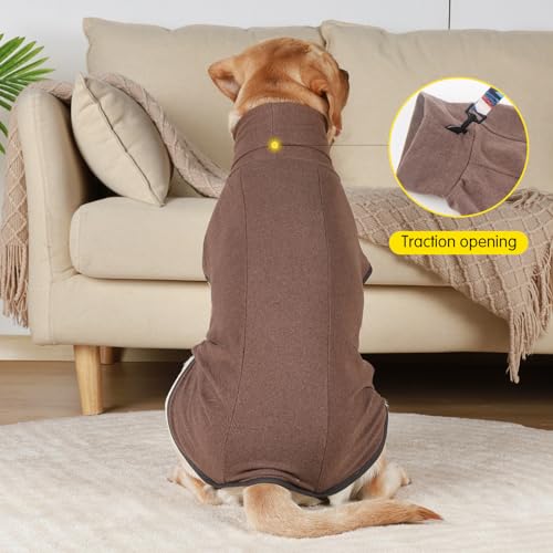 Heywean Dog Sweatshirt Stretch Fleece Weste Warmer Hundepullover Pullover für kleine und mittlere Hunde Haustier Winterkleidung für den Innen- und Außenbereich