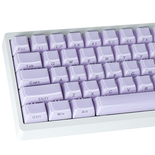 Crystal Jelly Keycaps PBT Keycap 113 Keys OEM Profile Double Shot Translucent Side Printed Custom per Cherry MX Switch Layout Mechanical Keyboard viola