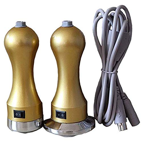 AnHua DDS Therapy Accessory -Heated Head Massage Probe Tool Set for use with Hualin Acid-Base Equilibrium Machine(2 Sizes with Wires)