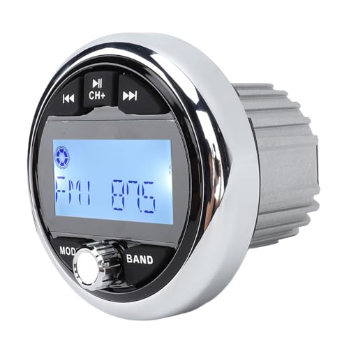 Lettore MP3 Bluetooth DC 12V Ricevitore Musicale Audio Multimediale Digitale per Stereo Marino, Yacht, Camper, Veicolo di Ingegneria e Nave