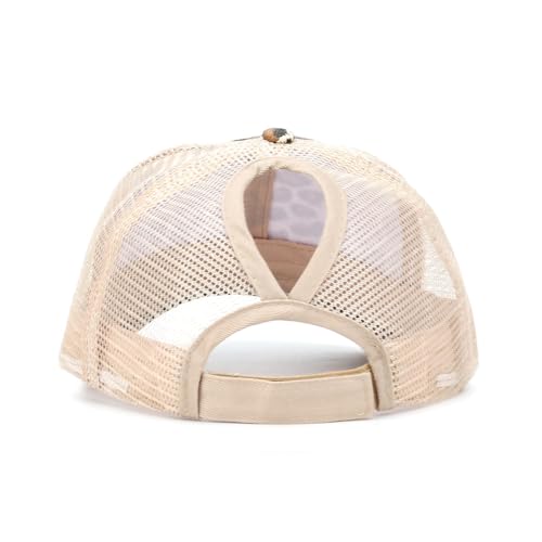 Chapeau en maille rose ajustable pour se protéger du soleil en été