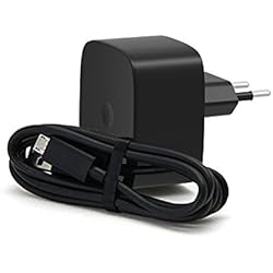 Cargador Turbo Power Moto Z3 Play Motorola TurboPower - Cargador para móvil, 15W, 1.6A, color Negro