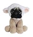 Doug the Pug Lamb Hat & Collar Plush